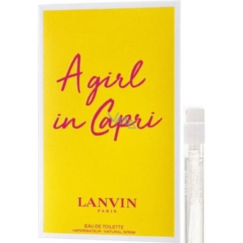 Lanvin, A Girl In Capri, Apă de toaletă, Pentru femei, 2 ml Flacon