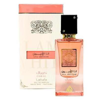 Lattafa, Ana Abiyedh Coral, Apă de parfum, Pentru femei, 60 ml