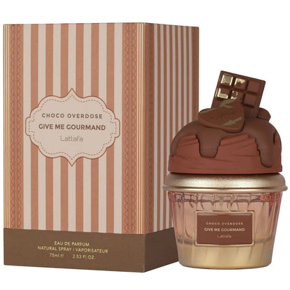 Lattafa, Give Me Gourmand Choco Overdose, Apă de parfum, Unisex, 75 ml