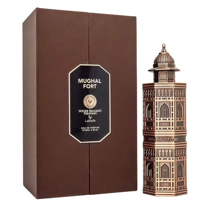 Lattafa, Niche Emarati Mughal Fort, Apa de parfum, Unisex, 100 ml