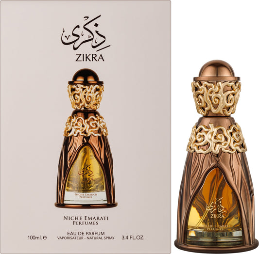 Lattafa, Niche Emarati Zikra, Apa de parfum, Unisex, 100 ml