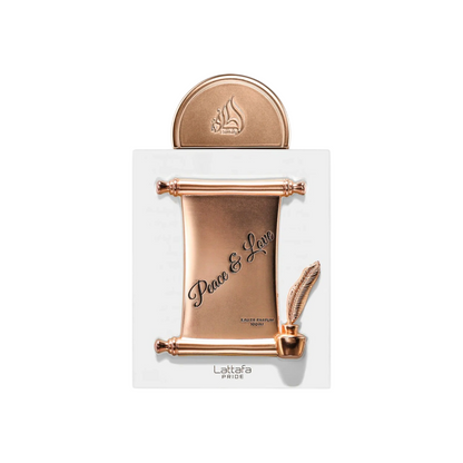 Lattafa, Pride Peace & Love, Apa de parfum, Unisex, 100 ml