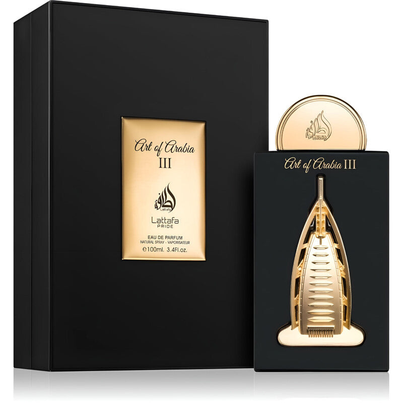 Lattafa, Art Of Arabia III, Apa de parfum, Unisex, 100 ml