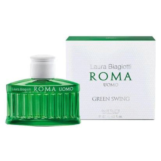 Laura Biagiotti, Roma Uomo Green Swing, Eau De Toilette, Barbati, 125 ml
