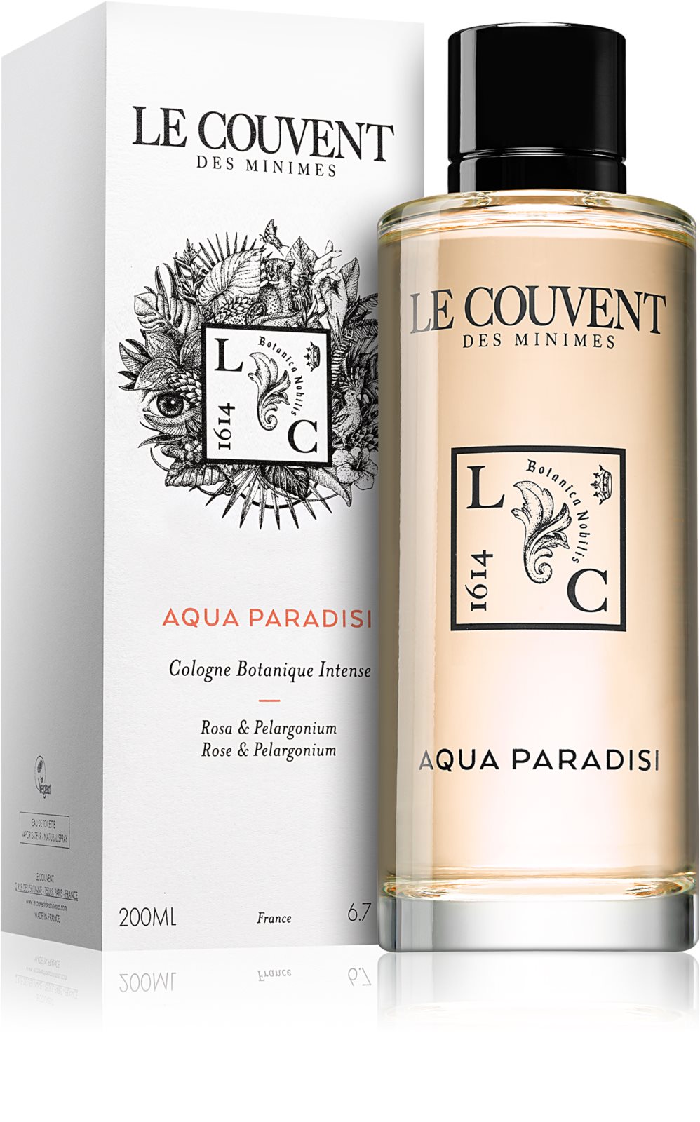 Le Couvent Maison de Parfum, Botanical - Aqua Paradisi, Apă de Colonie, Unisex, 200 ml