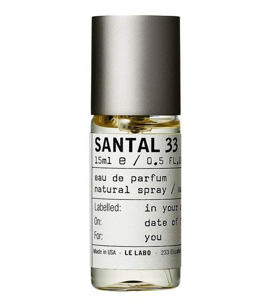 Le Labo, Santal 33, Apa de parfum, Unisex, 15 ml