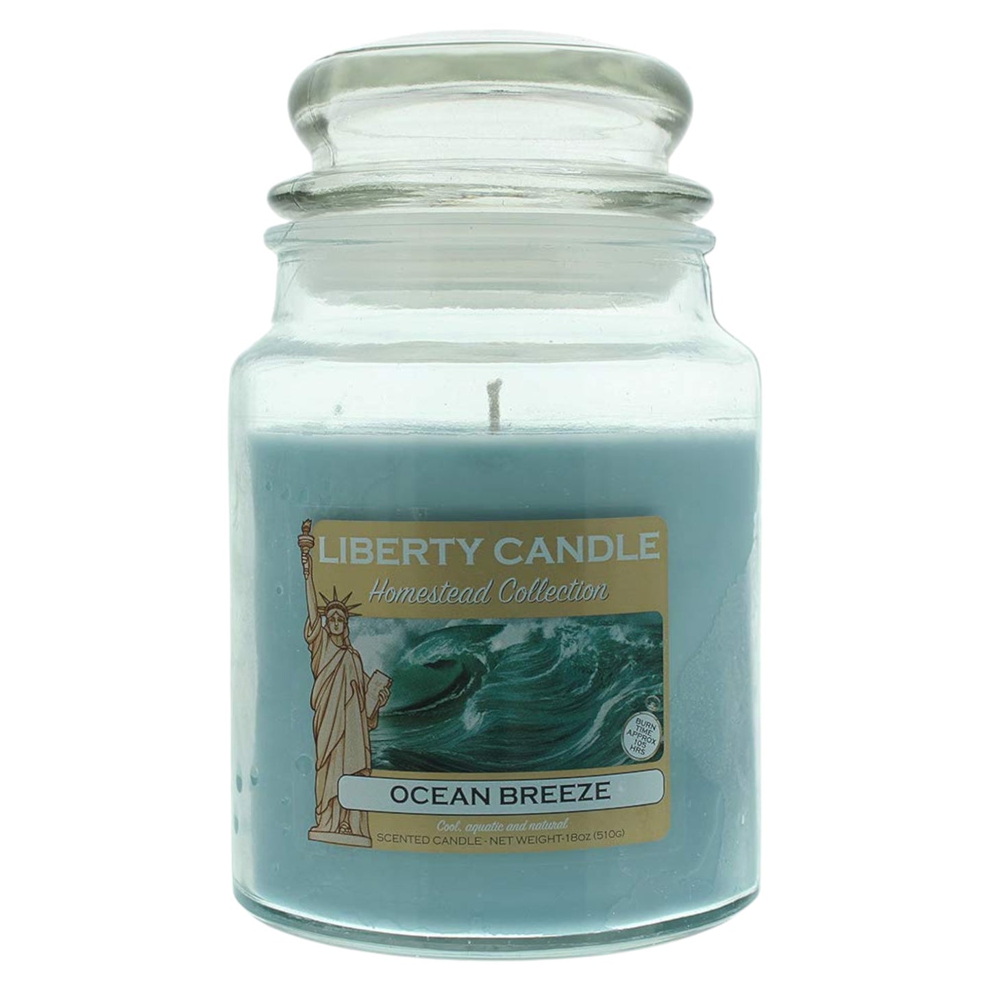 Liberty Candle, Ocean Breeze, Tare, Lumânare parfumată, 510 g