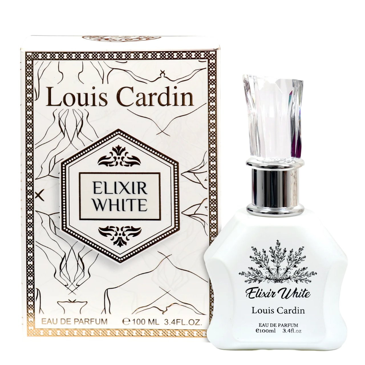 Louis Cardin, Elixir White, Eau De Parfum, For Femei, 100 ml