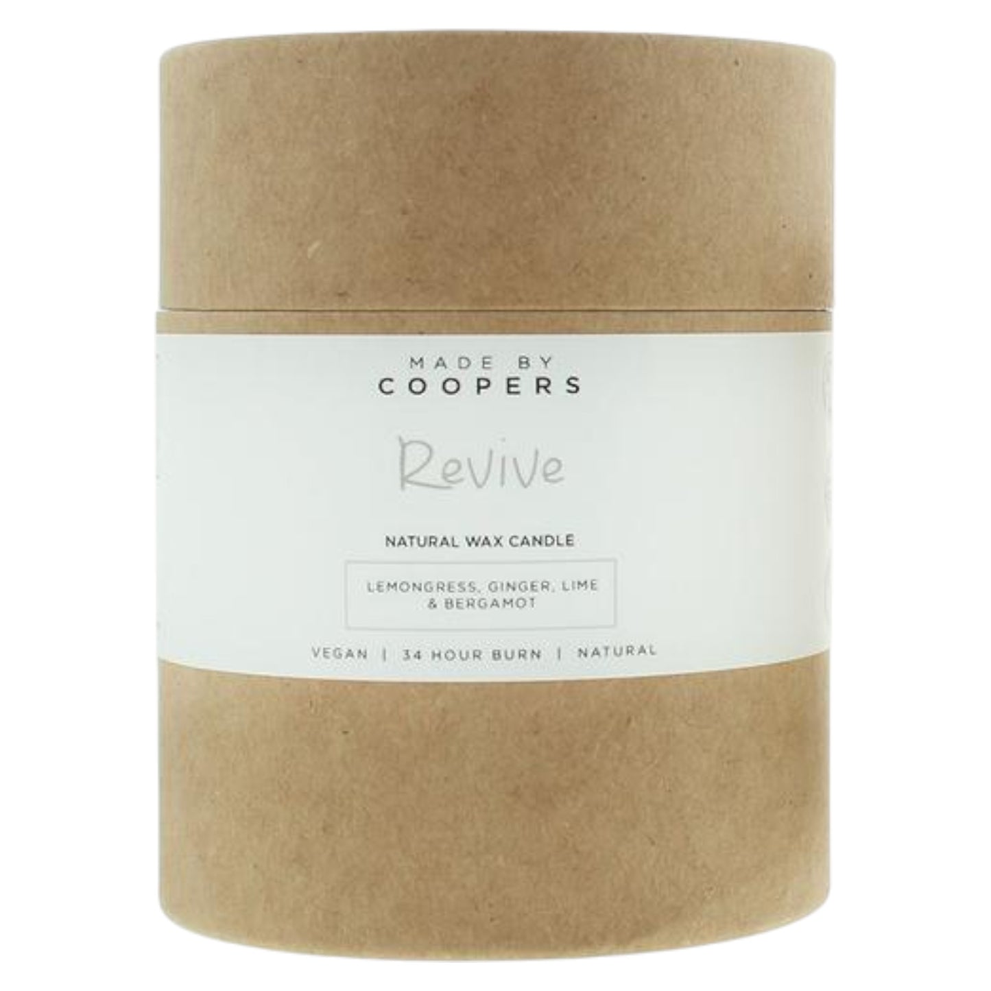 Made By Coopers, Revive, Iarba de lămâie, Lumânare parfumată, 175 g