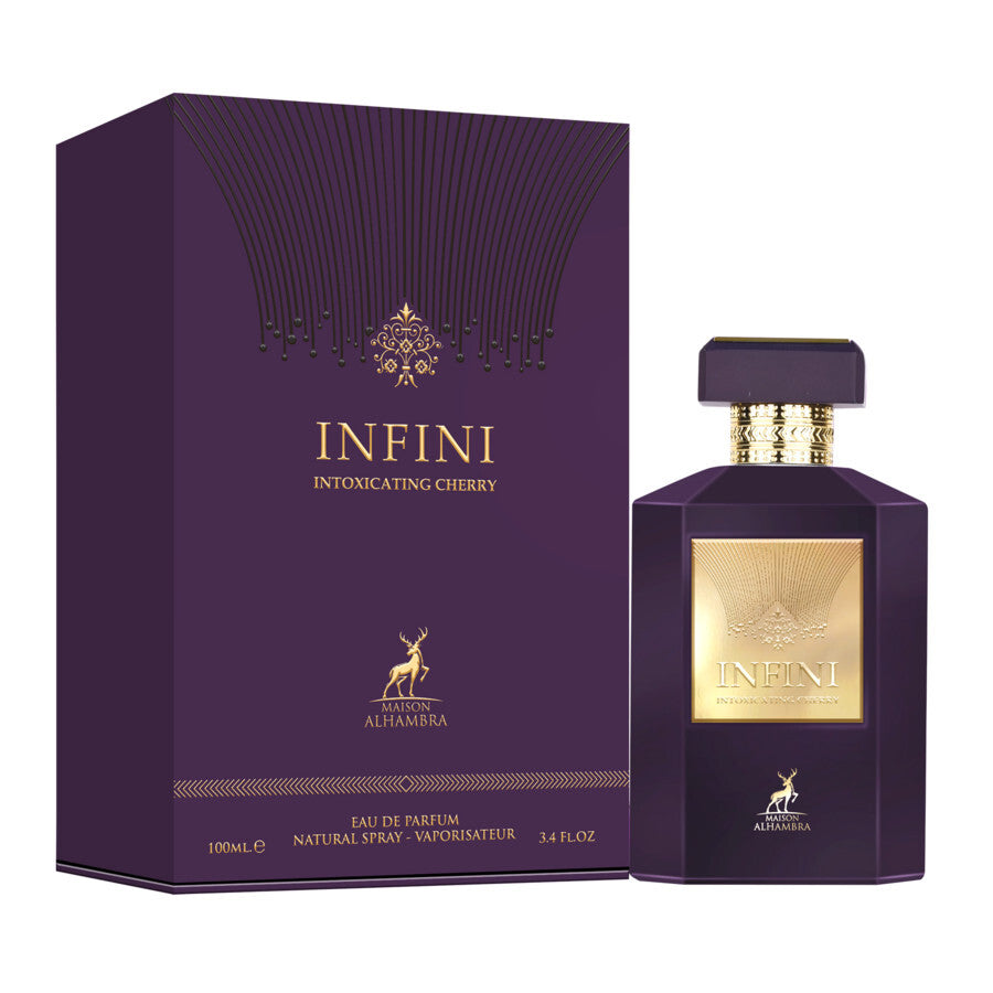 Maison Alhambra, Infini Intoxicating Cherry, Eau De Parfum, Unisex, 100 ml