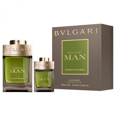 Bvlgari Man Wood Essence Eau de Parfum 100ml + Eau de Parfum 15ml