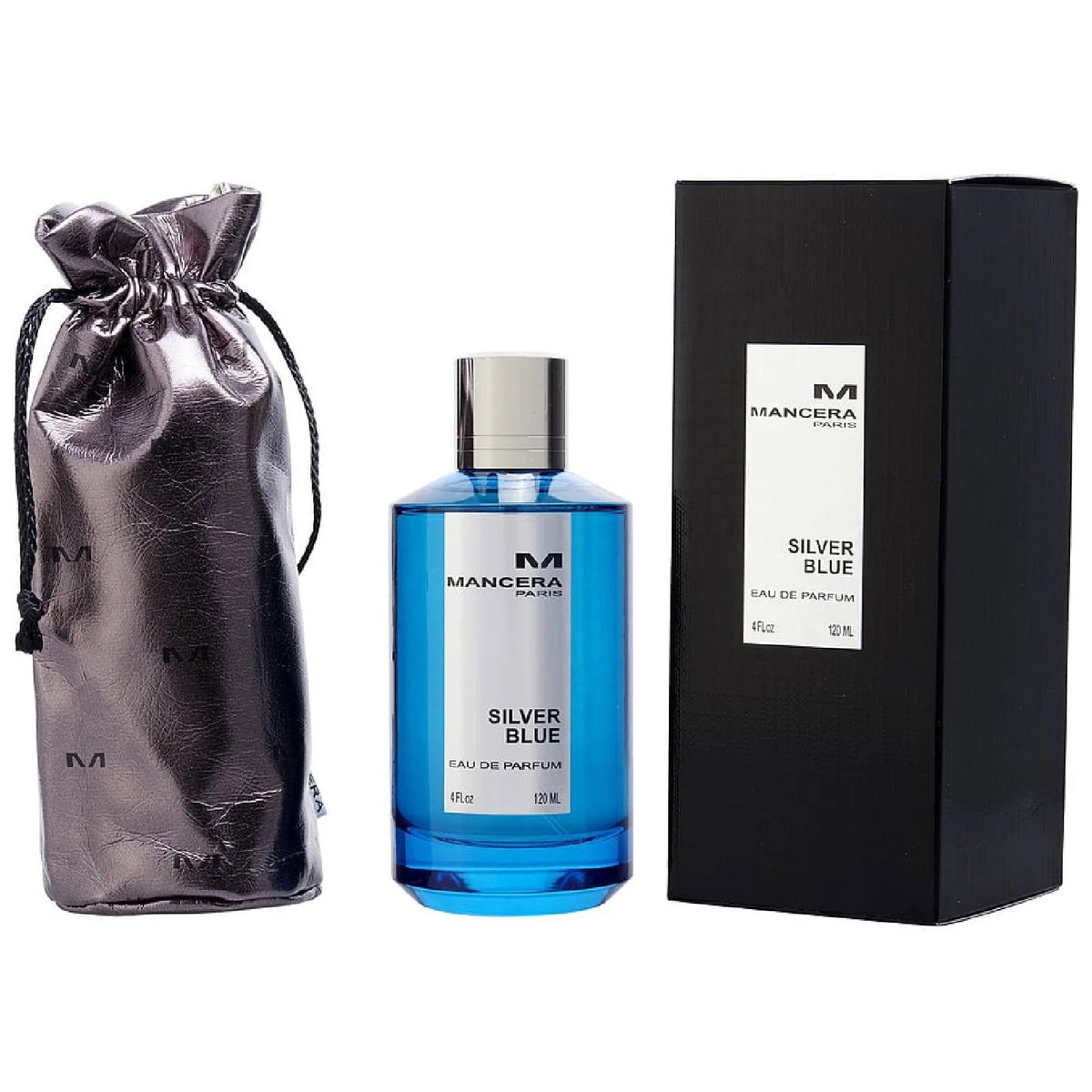 Mancera, Silver Blue, Apă de parfum, Unisex, 120 ml