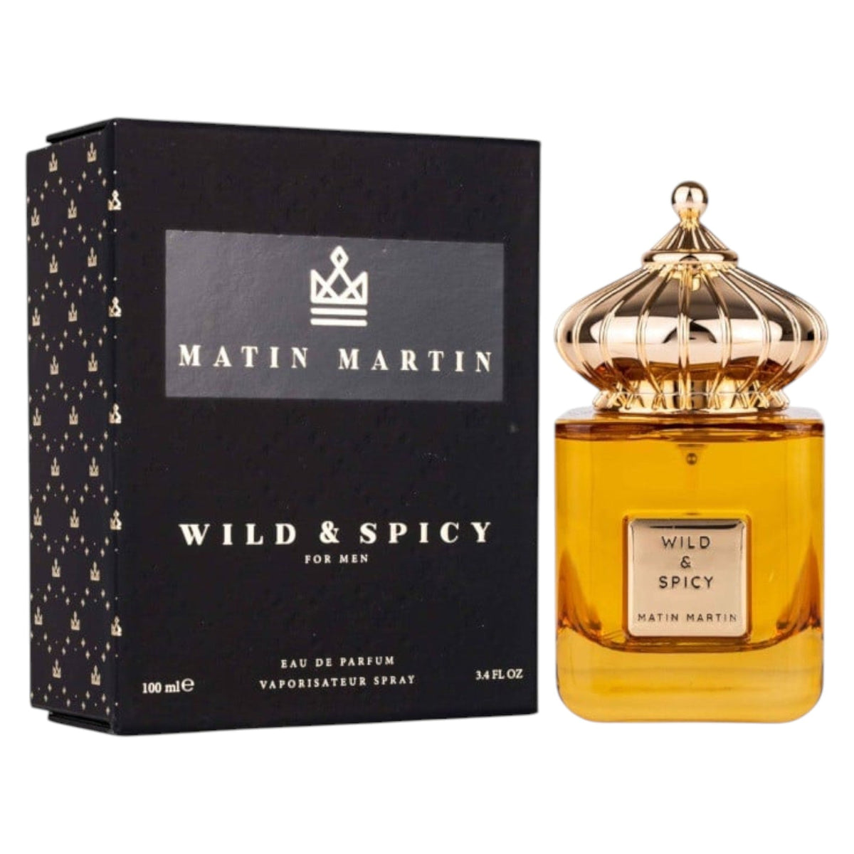 Matin Martin, Wild & Spicy, Apa de parfum, Barbati, 100 ml