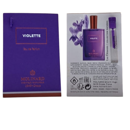 Molinard, Les Elements Collection - Violette, Apă de parfum, Pentru femei, 1 ml Flacon