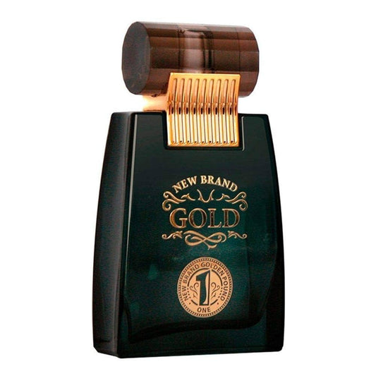New Brand, Gold, Apa de toaleta, Barbati, 100 ml