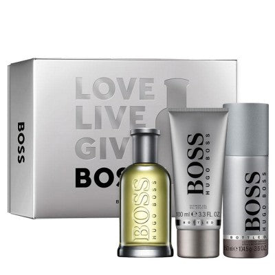 Hugo Boss No.6 Bottled Eau de Toilette 100ml + Shower Gel 100ml + Deodorant Spray 150ml