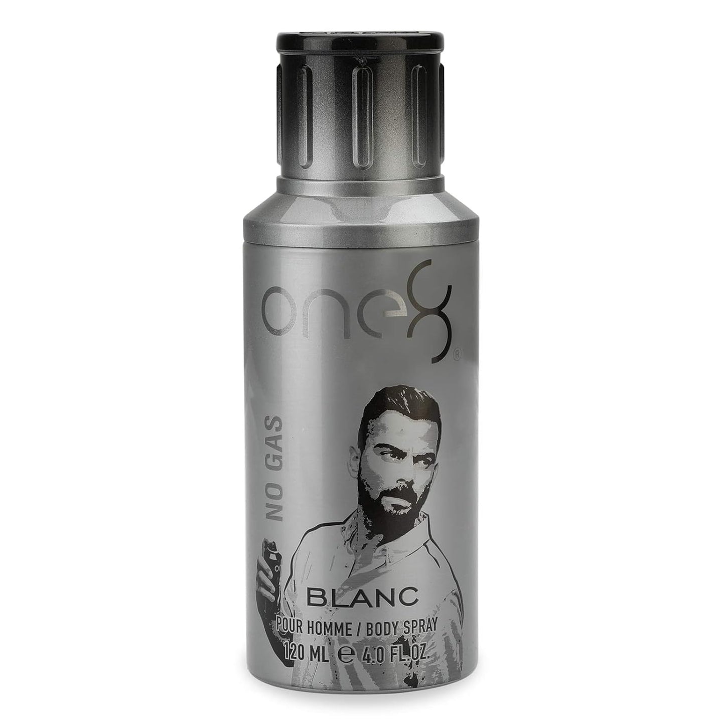 One 8, Blanc No Gas, Spray parfumat, Barbati, 120 ml
