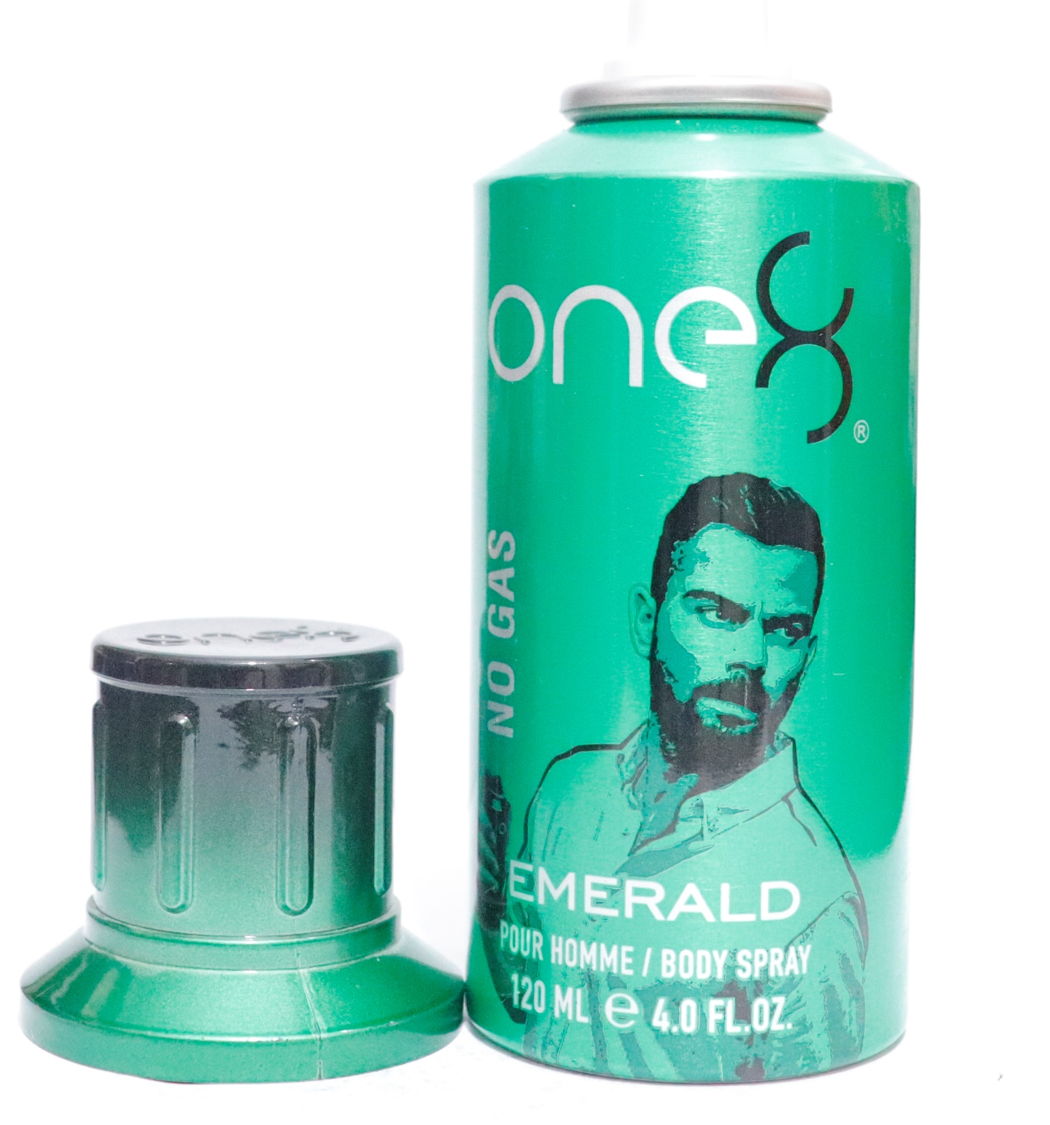One 8, Emerald No Gas, Spray parfumat, Barbati, 120 ml