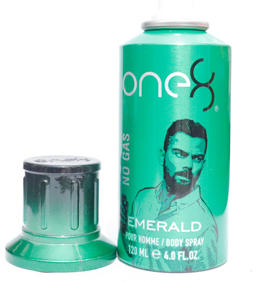 One 8, Emerald No Gas, Spray parfumat, Barbati, 120 ml