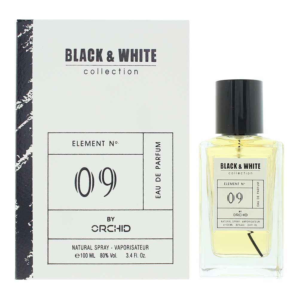 Orchid, Black & White Collection-Element No. 09, Apa de parfum, Unisex, 100 ml