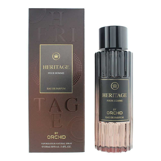 Orchid, Heritage Pour Homme, Apa de parfum, Barbati, 100 ml