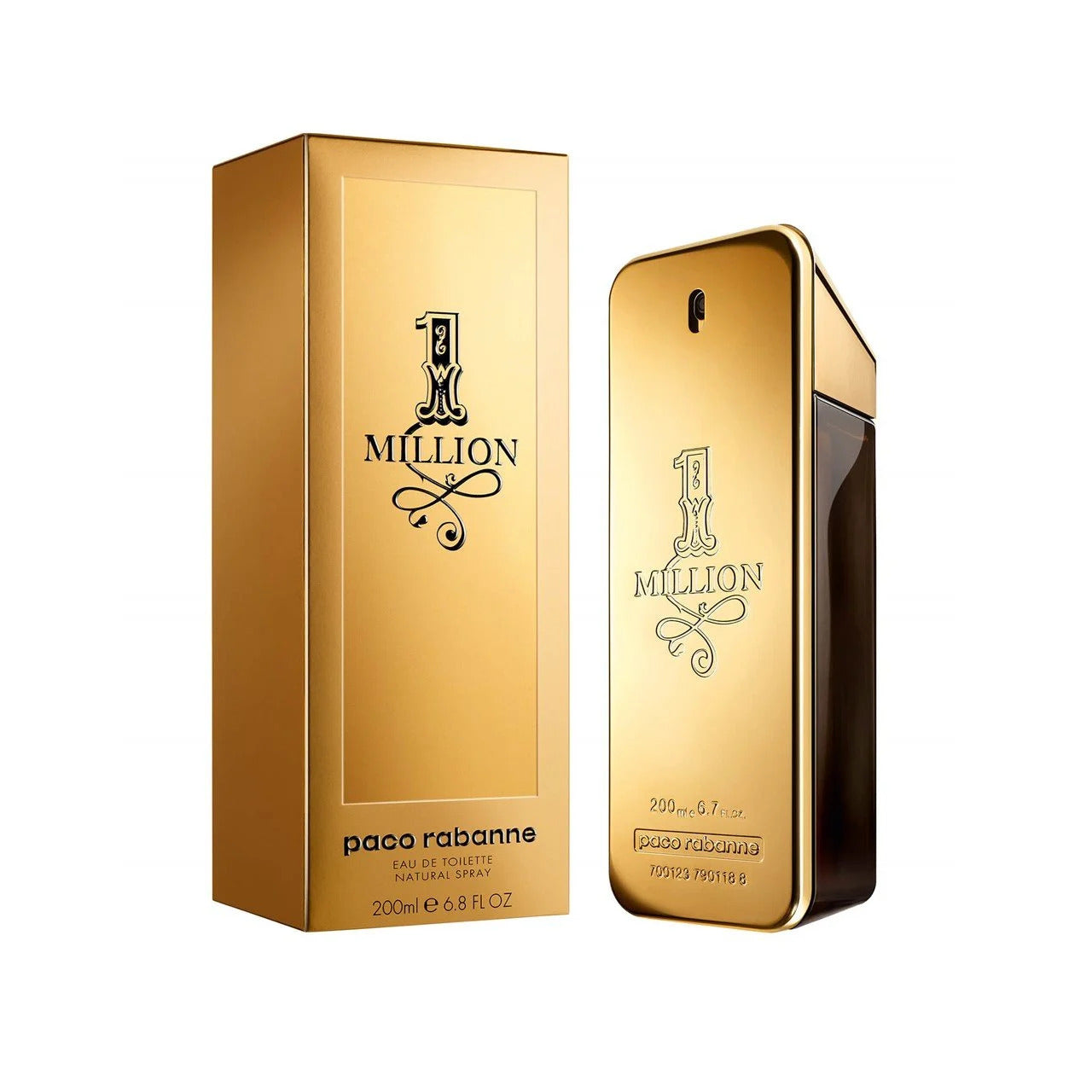 Paco Rabanne, 1 Million, Apă de toaletă, Pentru bărbați, 200 ml