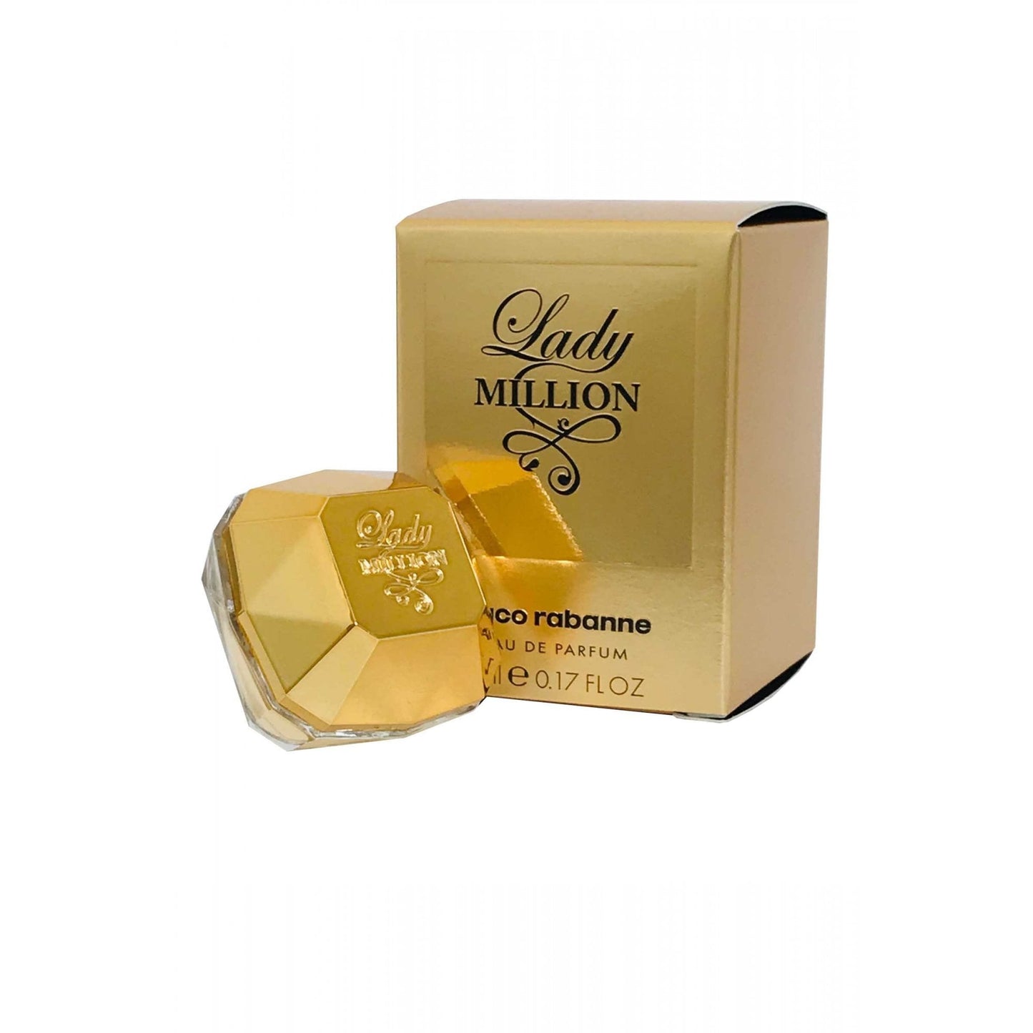 Paco Rabanne, Lady Million, Apa de parfum, Femei, 5 ml *Miniatură
