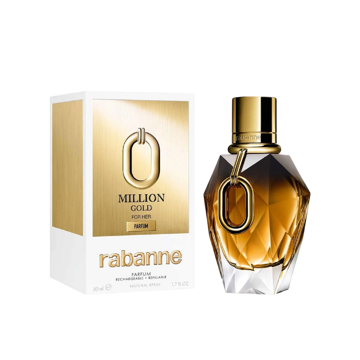 Paco Rabanne, Million Gold, Parfum, Pentru femei, 50 ml