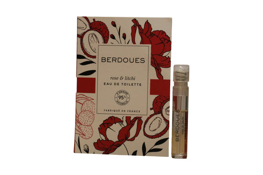 Parfums Berdoues, Rose & Litchi, Apă de toaletă, Pentru femei, 1.2 ml Flacon