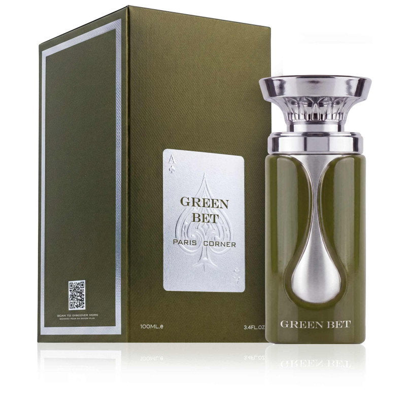 Paris Corner, Green Bet, Apă de parfum, Pentru femei, 100 ml