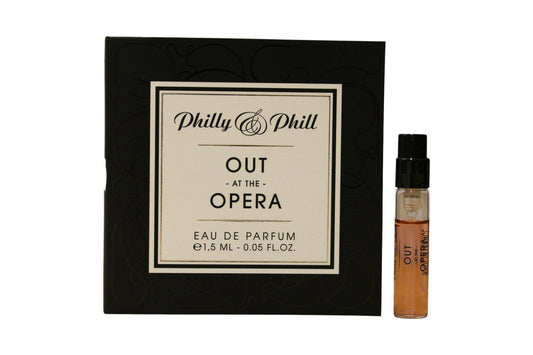 Philly & Phill, Out at the Opera, Apă de parfum, Unisex, 1.5 ml Flacon