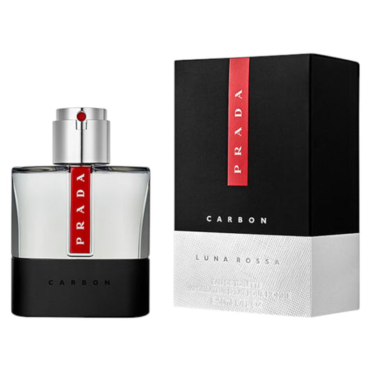 Prada, Luna Rossa Carbon, Eau De Toilette, Barbati, 50 ml