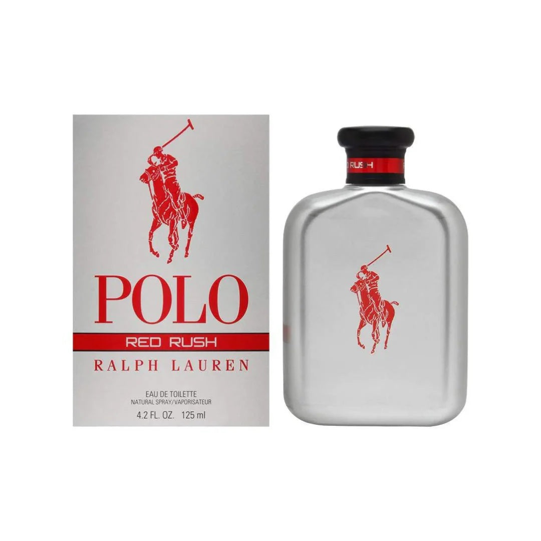 Ralph Lauren, Polo Red Rush, Apa de toaleta, Barbati, 125 ml *Tester