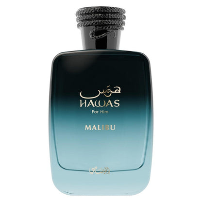 Rasasi, Hawas Malibu, Apa de parfum, Barbati, 100 ml