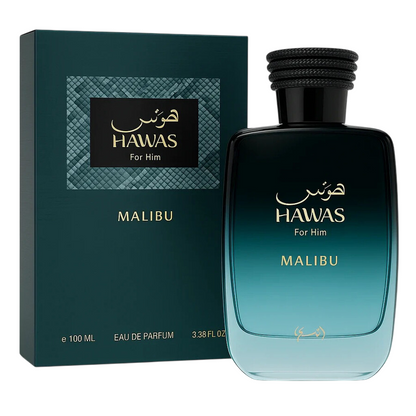 Rasasi, Hawas Malibu, Apa de parfum, Barbati, 100 ml