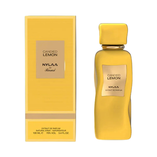 Rasasi, Nylaa Candied Lemon, Extract de parfum, Unisex, 100 ml