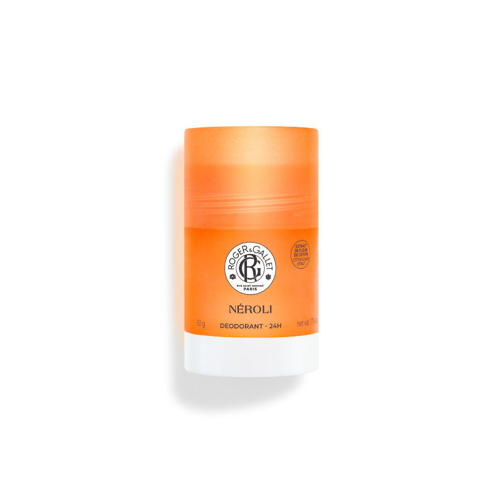 Roger & Gallet, Neroli, Protecție 24h, Deodorant stick, Pentru femei, 50 g