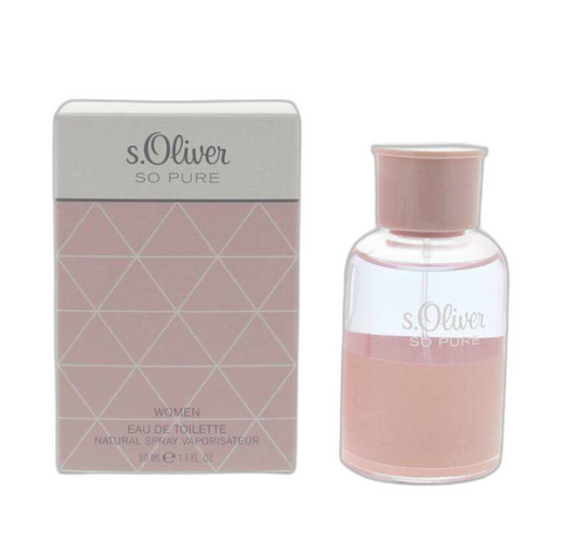 S. Oliver, So Pure, Apa de toaleta, Femei, 50 ml