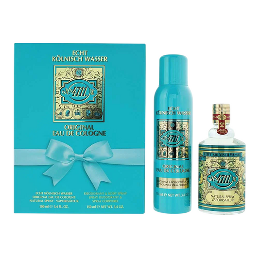 Set 4711: Original, Eau De Cologne, Barbati, 100 ml + Original, Anti-Perspirant, Deodorant Spray, Unisex, 150 ml