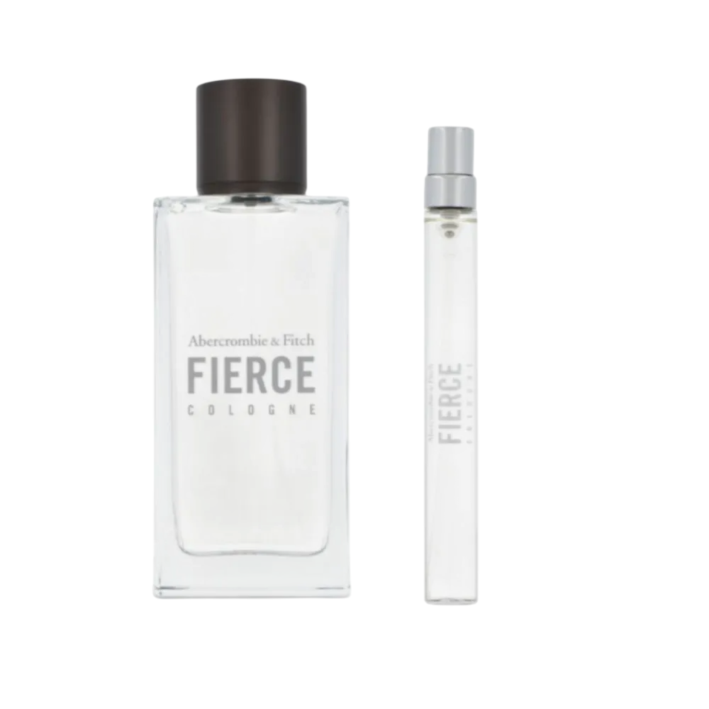 Set Abercrombie & Fitch: Fierce Cologne, Apa de colonie, Barbati, 100 ml + Fierce Cologne, Apa de colonie, Barbati, 10 ml