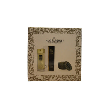 Set Alyssa Ashley: Musk, Eau De Parfum, Unisex, 100 ml + Musk, Scented Candle, 110 g