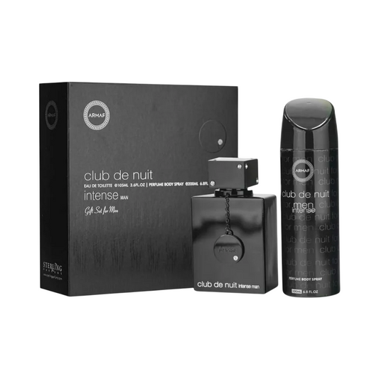Set Armaf: Club de Nuit Intense, Eau De Toilette, Barbati, 105 ml + Club de Nuit Intense, Anti-Perspirant, Deodorant Stick, Barbati, 75 g