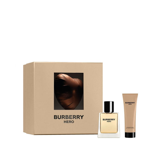 Set Burberry: Hero, Eau De Toilette, Barbati, 50 ml + Hero, Shower Gel, For All Skin Types, 75 ml