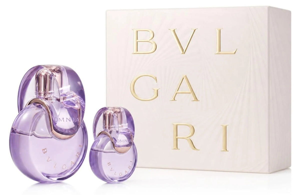 Set Bvlgari: Omnia Amethyste, Eau De Toilette, For Femei, 100 ml + Omnia Amethyste, Eau De Toilette, For Femei, 15 ml *Miniature