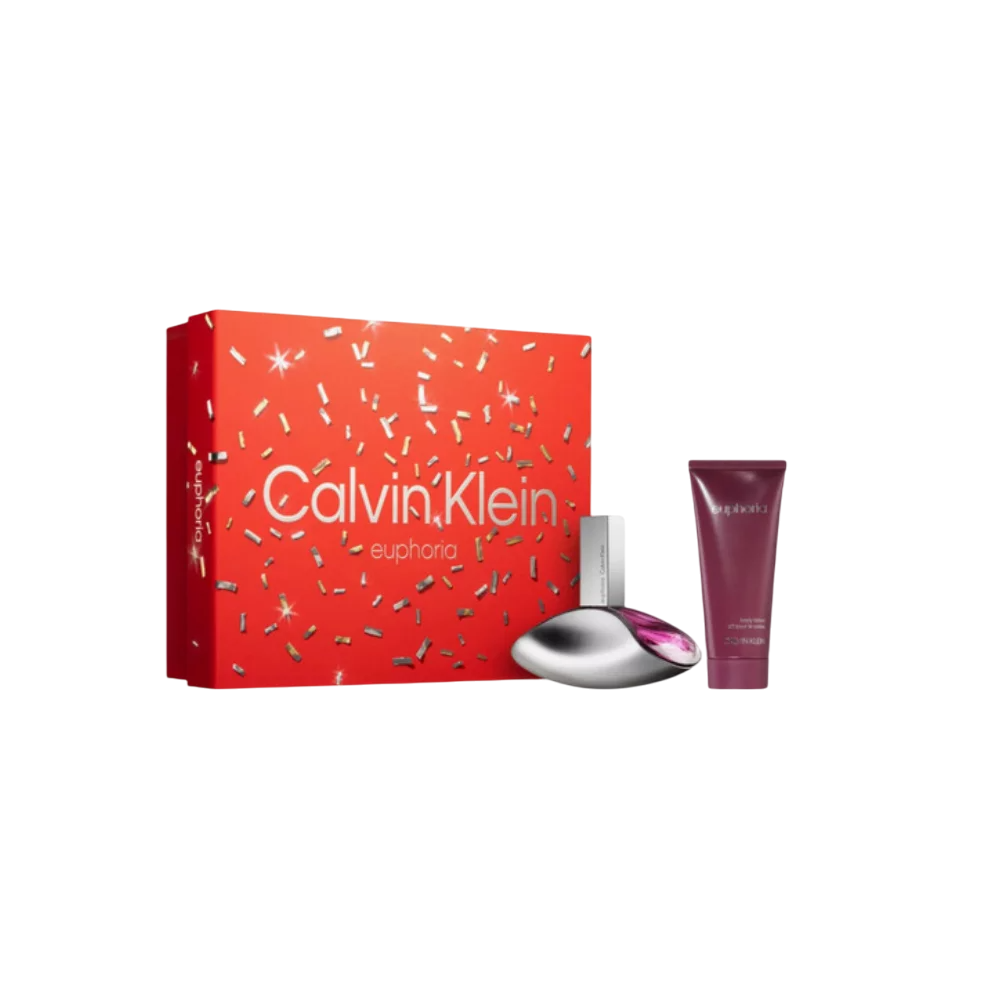 Set Calvin Klein: Euphoria, Apa de Parfum, Femei, 100 ml + Euphoria, Day & Night, Body Lotion, 100 ml