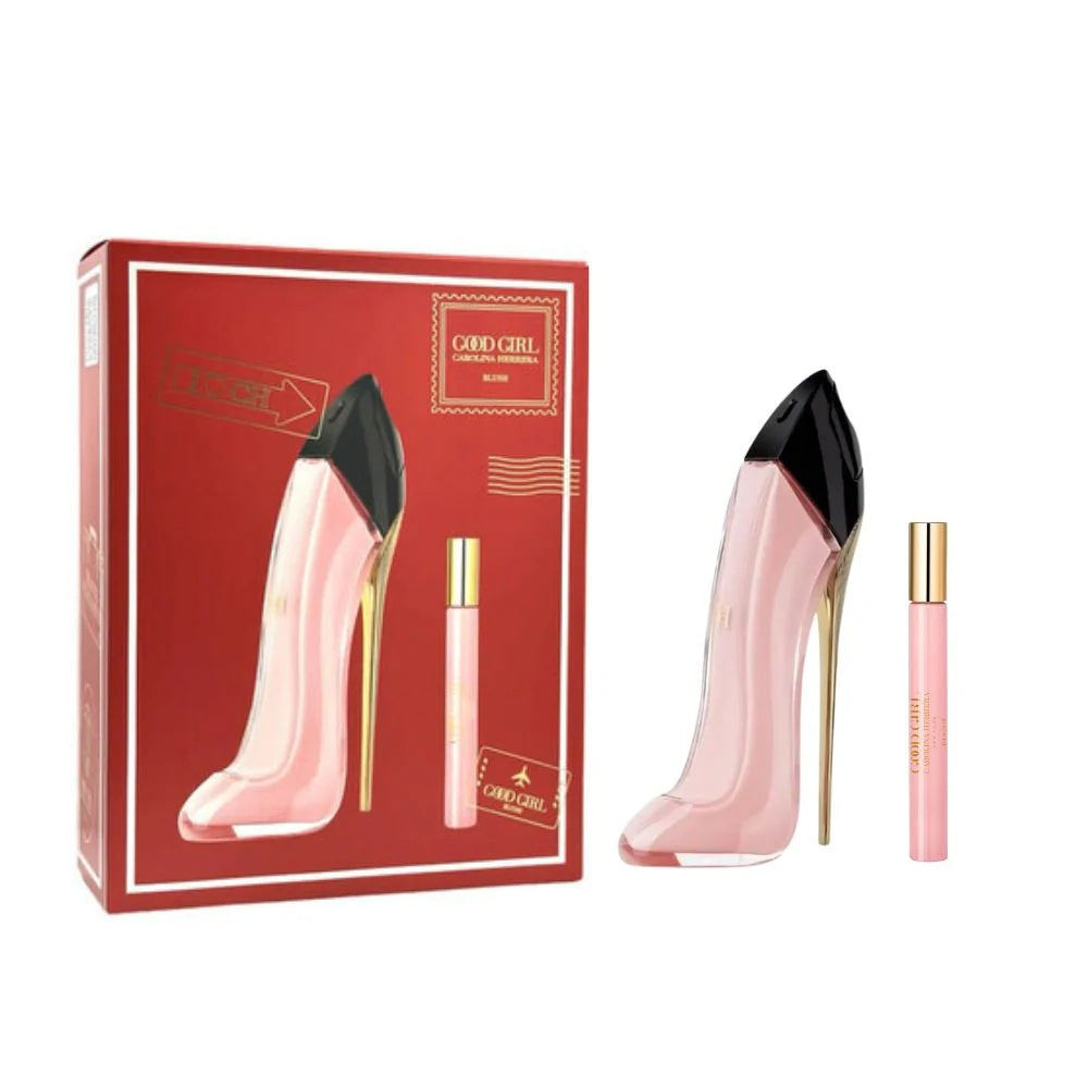 Set Carolina Herrera: Good Girl Blush, Eau De Parfum, For Femei, 80 ml + Good Girl Blush, Eau De Parfum, For Femei, 10 ml