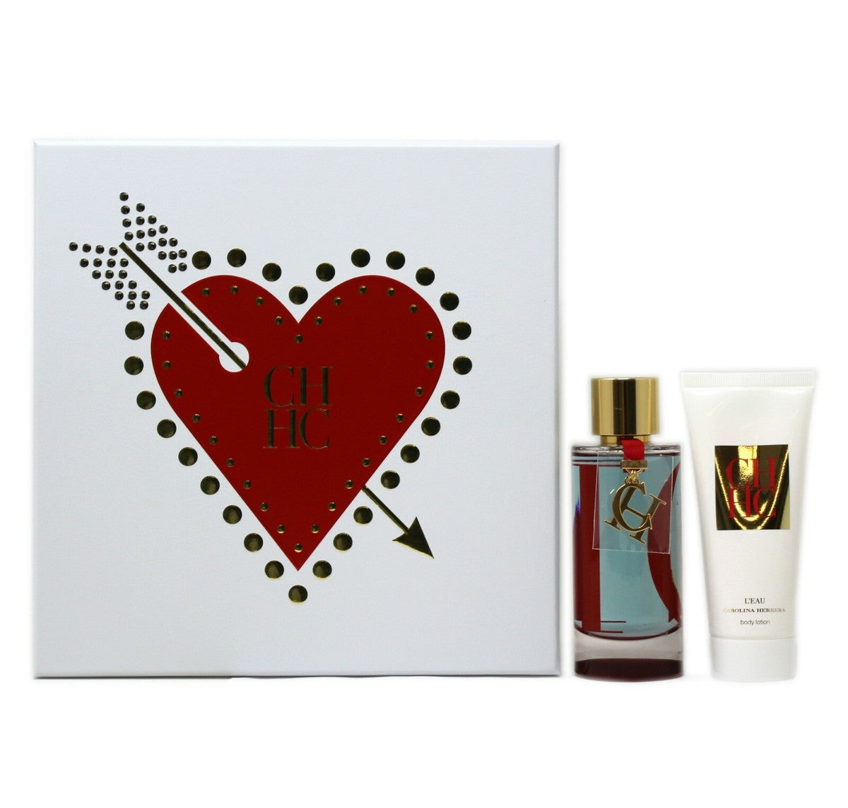 Set Carolina Herrera: L'eau, Apa de toaleta, Femei, 100 ml + L'eau, Body Lotion, Body, 100 ml