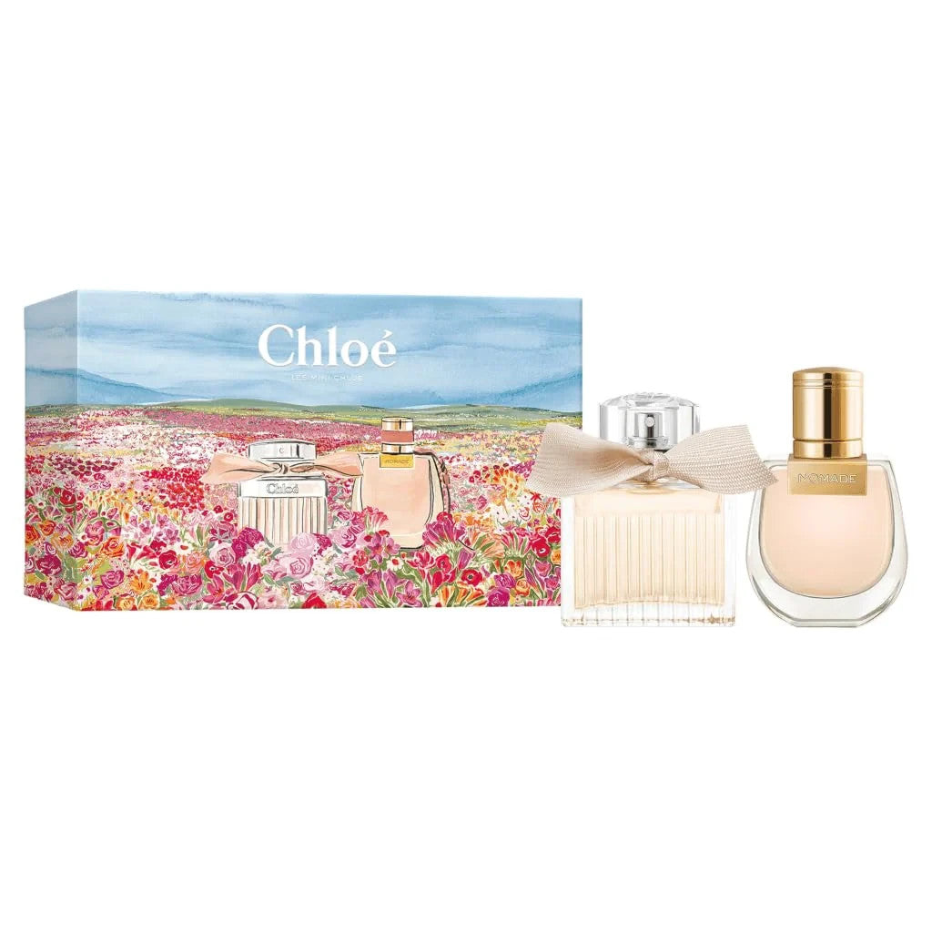 Set Chloe: Chloe, Apa de parfum, Barbati, 20 ml + Nomade, Apa de parfum, Femei, 20 ml