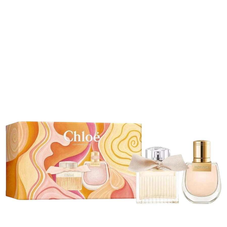Set Chloe: Chloe, Apa de parfum, Barbati, 20 ml + Nomade, Apa de parfum, Femei, 20 ml