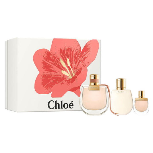 Set Chloe: Nomade, Eau De Parfum, For Femei, 75 ml + Nomade, Eau De Parfum, For Femei, 5 ml *Miniature + Nomade, Body Lotion, All Over The Body, 100 ml